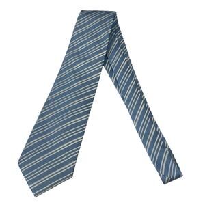 M3-17 VALENTINO RICCI Men's Neck Tie Striped Blue/White
